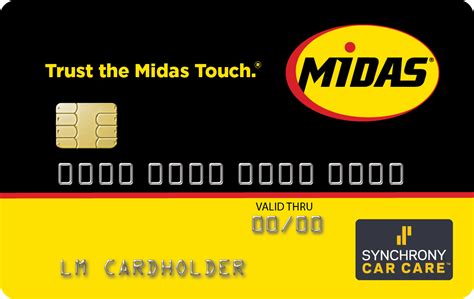 midas credit card credit score needed